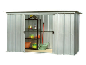 YARDMASTER Pent Metal Garden Shed 104PZ