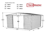 YARDMASTER Shed 1012TBSL