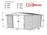 YARDMASTER Shed 106TBSL