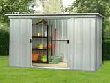 YARDMASTER Pent Metal Shed 64PZ