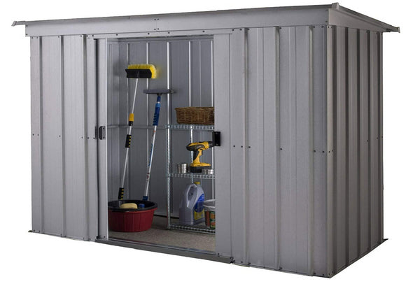 YARDMASTER Pent Metal Shed 84PZ