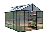 PALRAM Glory Premium Greenhouses Alloy Frame, Poly-carbonate Panels