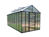 PALRAM Glory Premium Greenhouses Alloy Frame, Poly-carbonate Panels