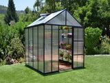 PALRAM Glory Premium Greenhouses Alloy Frame, Poly-carbonate Panels