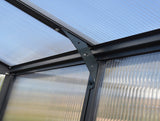 PALRAM Glory Premium Greenhouses Alloy Frame, Poly-carbonate Panels