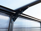 PALRAM Glory Premium Greenhouses Alloy Frame, Poly-carbonate Panels