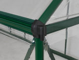 PALRAM Hybrid Green Greenhouses Alloy Frame Poly-carbonate Panels