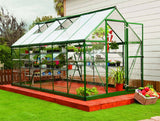 PALRAM Hybrid Green Greenhouses Alloy Frame Poly-carbonate Panels