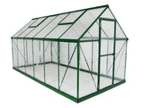 PALRAM Hybrid Green Greenhouses Alloy Frame Poly-carbonate Panels