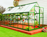 PALRAM Hybrid Green Greenhouses Alloy Frame Poly-carbonate Panels