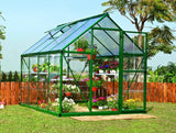 PALRAM Hybrid Green Greenhouses Alloy Frame Poly-carbonate Panels