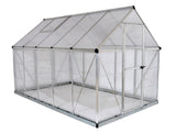 PALRAM Hybrid Silver Greenhouses Alloy Frame Poly-carbonate Panels