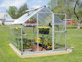 PALRAM Hybrid Silver Greenhouses Alloy Frame Poly-carbonate Panels