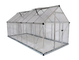 PALRAM Hybrid Silver Greenhouses Alloy Frame Poly-carbonate Panels