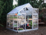 PALRAM Hybrid Silver Greenhouses Alloy Frame Poly-carbonate Panels