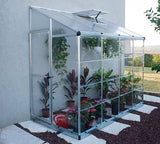 PALRAM Lean to Grow House 8ft x 4ft Silver