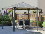 PALRAM Monaco Hexagonal Gazebo Grey