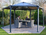 PALRAM Monaco Hexagonal Gazebo Grey