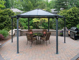 PALRAM Monaco Hexagonal Gazebo Grey