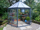 PALRAM Oasis Hexagonal Greenhouse - Size 9ft x 8ft