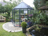 PALRAM Oasis Hexagonal Greenhouse - Size 9ft x 8ft