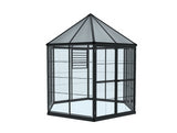 PALRAM Oasis Hexagonal Greenhouse - Size 9ft x 8ft