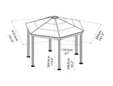 PALRAM Roma Hexagonal Gazebo