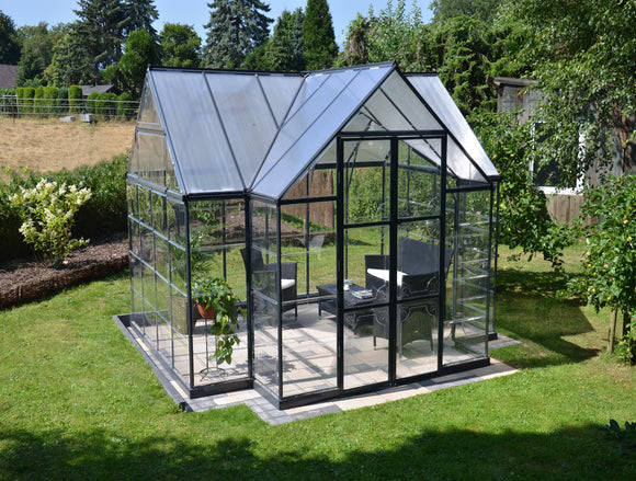 PALRAM Victory Orangery Chalet Greenhouse - 12ft x 10ft