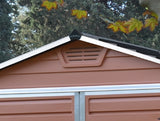 PALRAM SkyLight Amber Plastic Garden Shed's with Built in Anti-Slip Floor