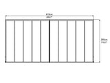 PALRAM "SIERRA" All Year Round Patio Cover