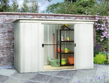 YARDMASTER Pent Metal Shed 64PZ