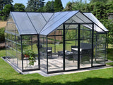 PALRAM Victory Orangery Chalet Greenhouse - 12ft x 10ft