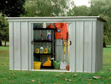 YARDMASTER Pent Metal Shed 64PZ