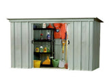 YARDMASTER Pent Metal Shed 64PZ