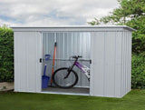 YARDMASTER Pent Metal Shed 84PZ